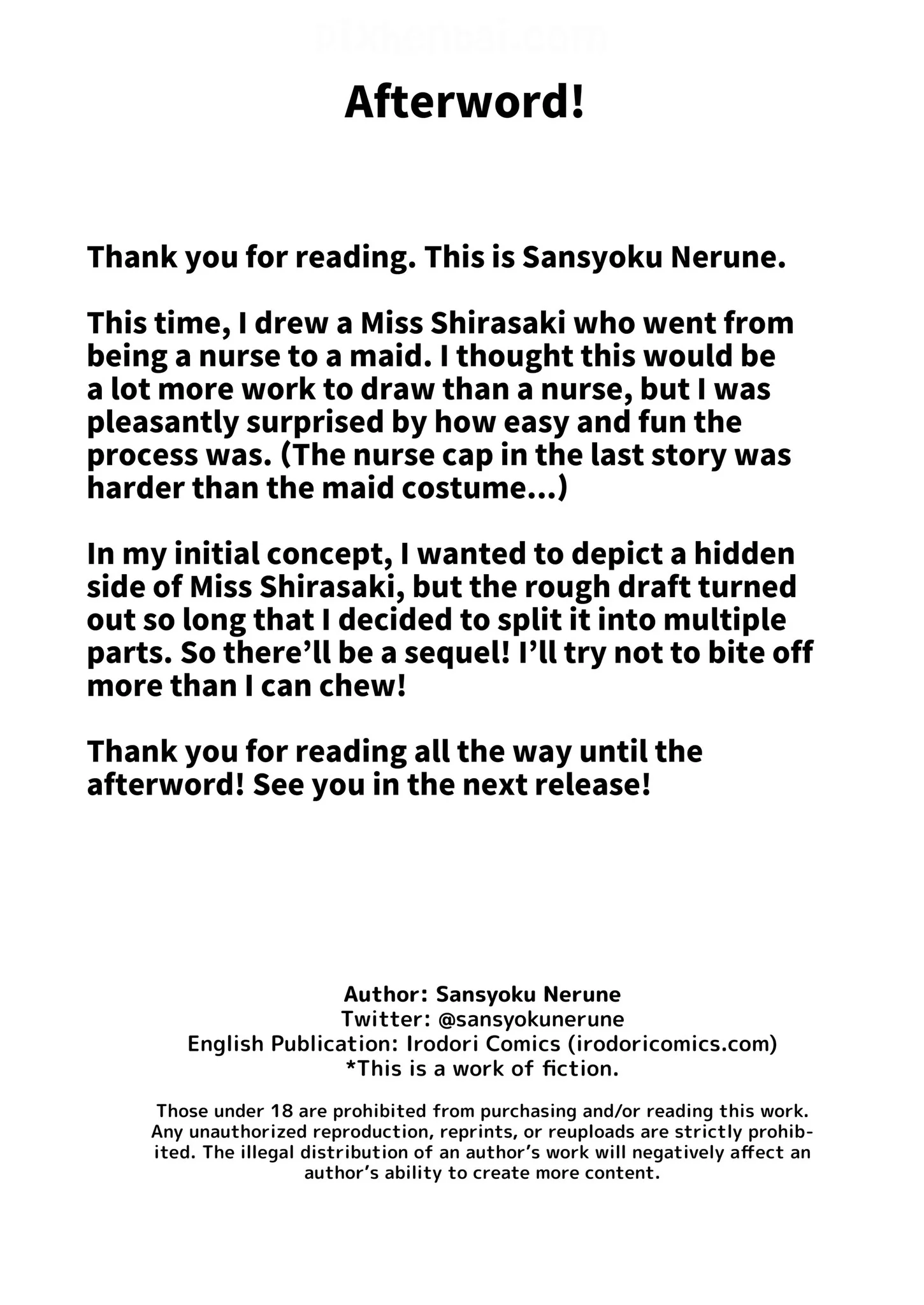 Komik hentai xxx manga sex bokep Maid no Shirasaki-san ni Gohoushi Shite Morau Hanashi 47